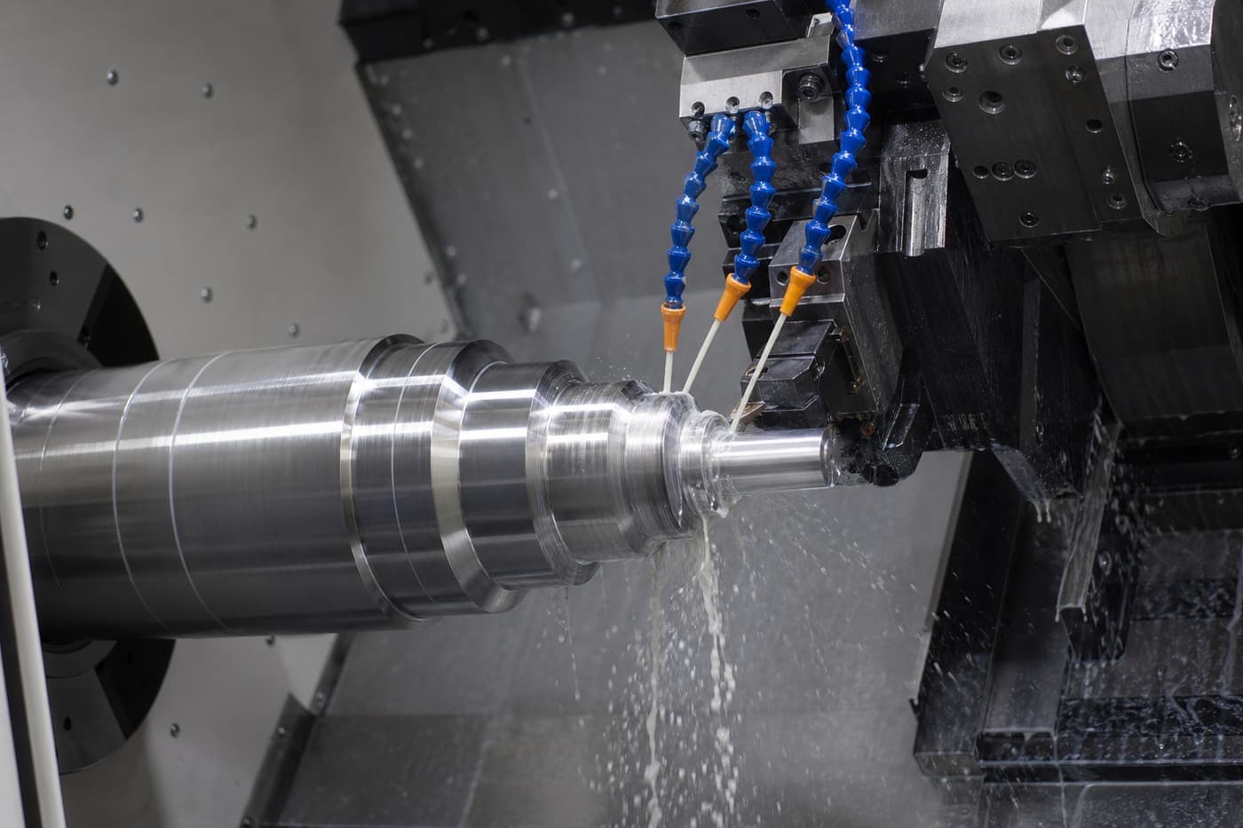 CNC torna ve endüstriyel üretim